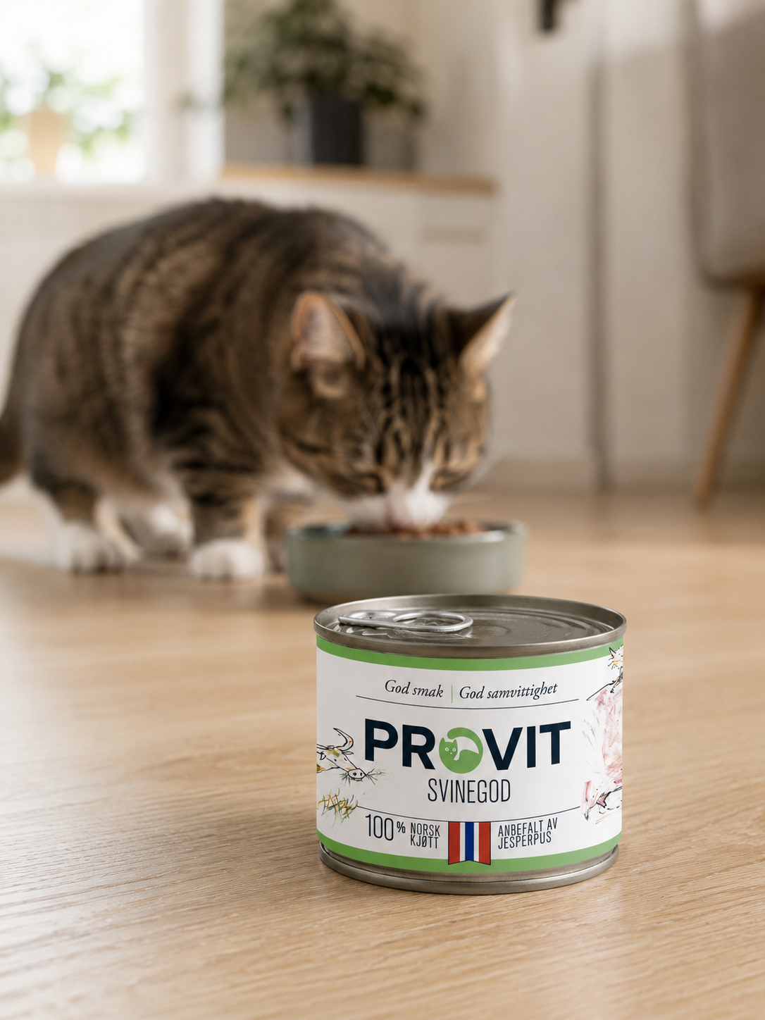 PROVIT Svinegod – Fullfôr til katt