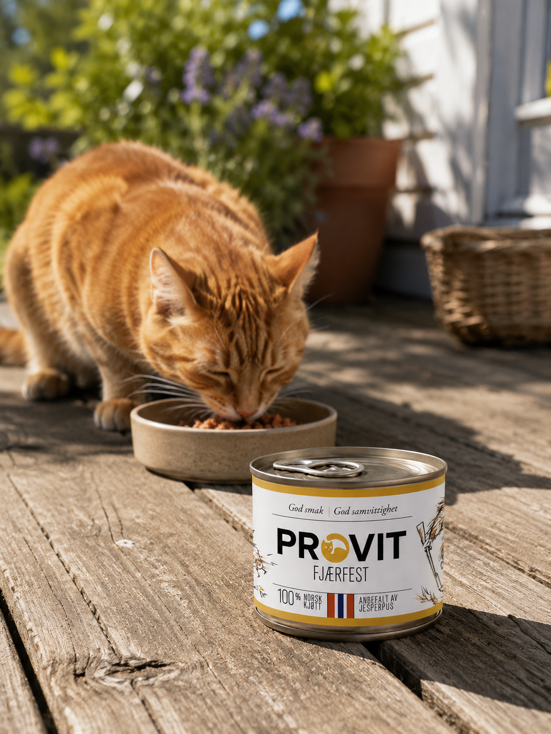 PROVIT Fjærfest – Fullfôr til katt