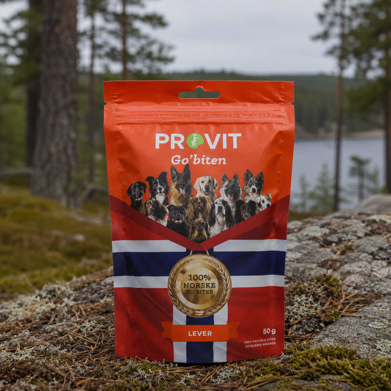 PROVIT Go'biten Frysetørket - Lever