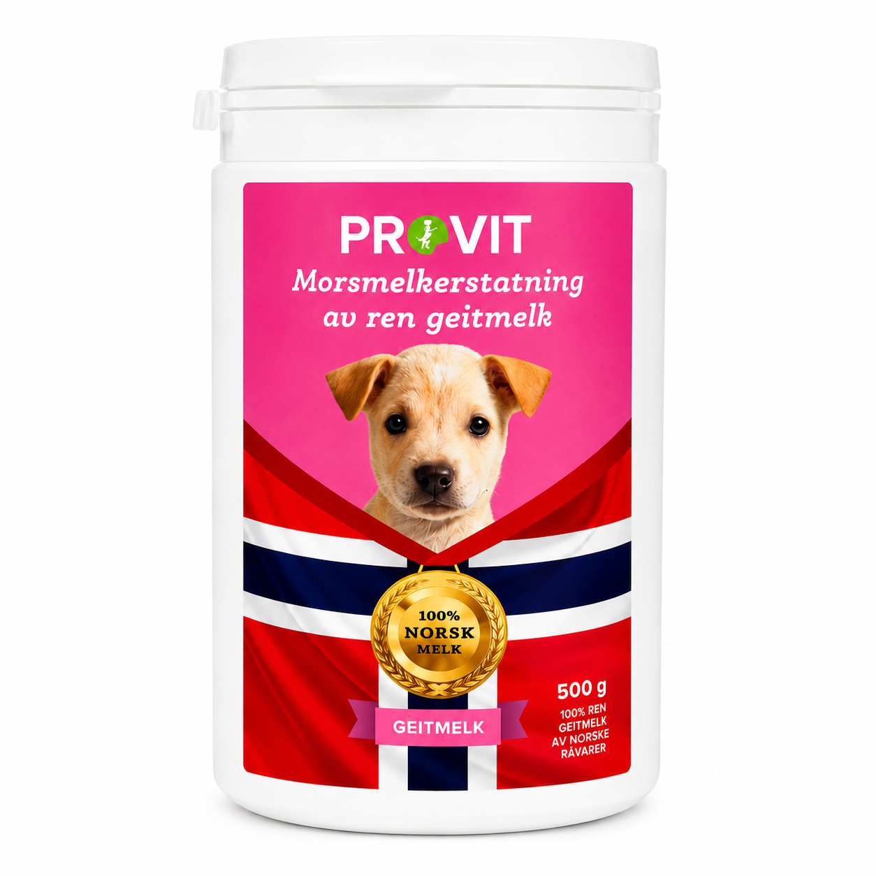 PROVIT Geitemelkpulver – Morsmelkerstatning til valp