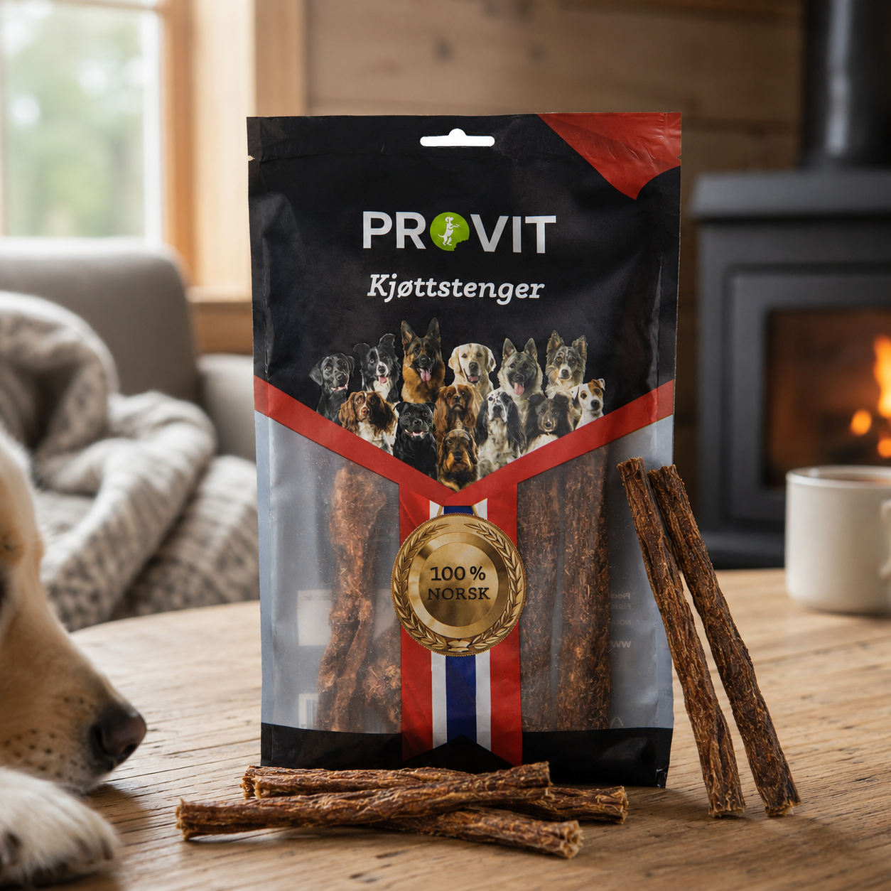 PROVIT Kjøttstenger 5pk