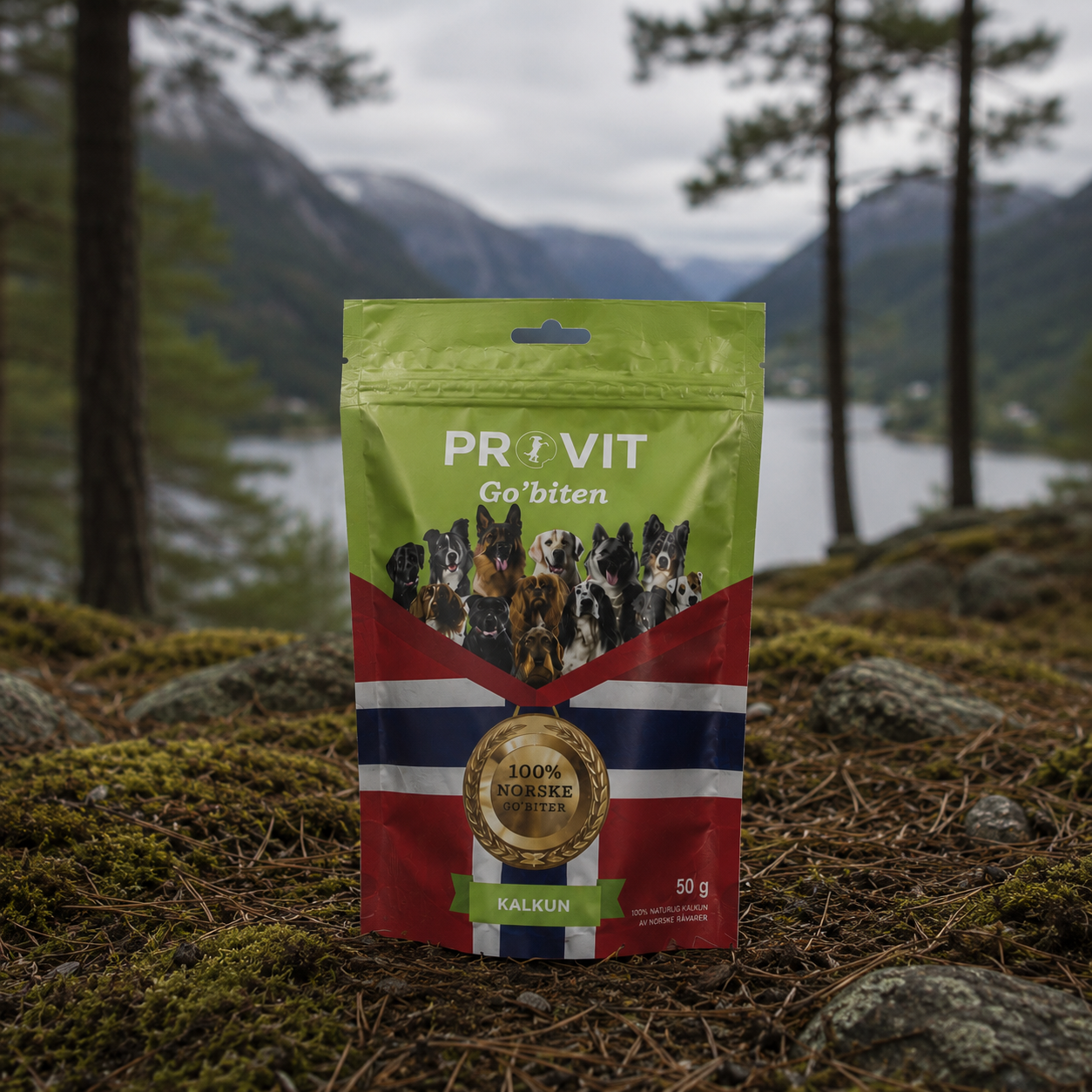 PROVIT Go'biten Frysetørket - Kalkun