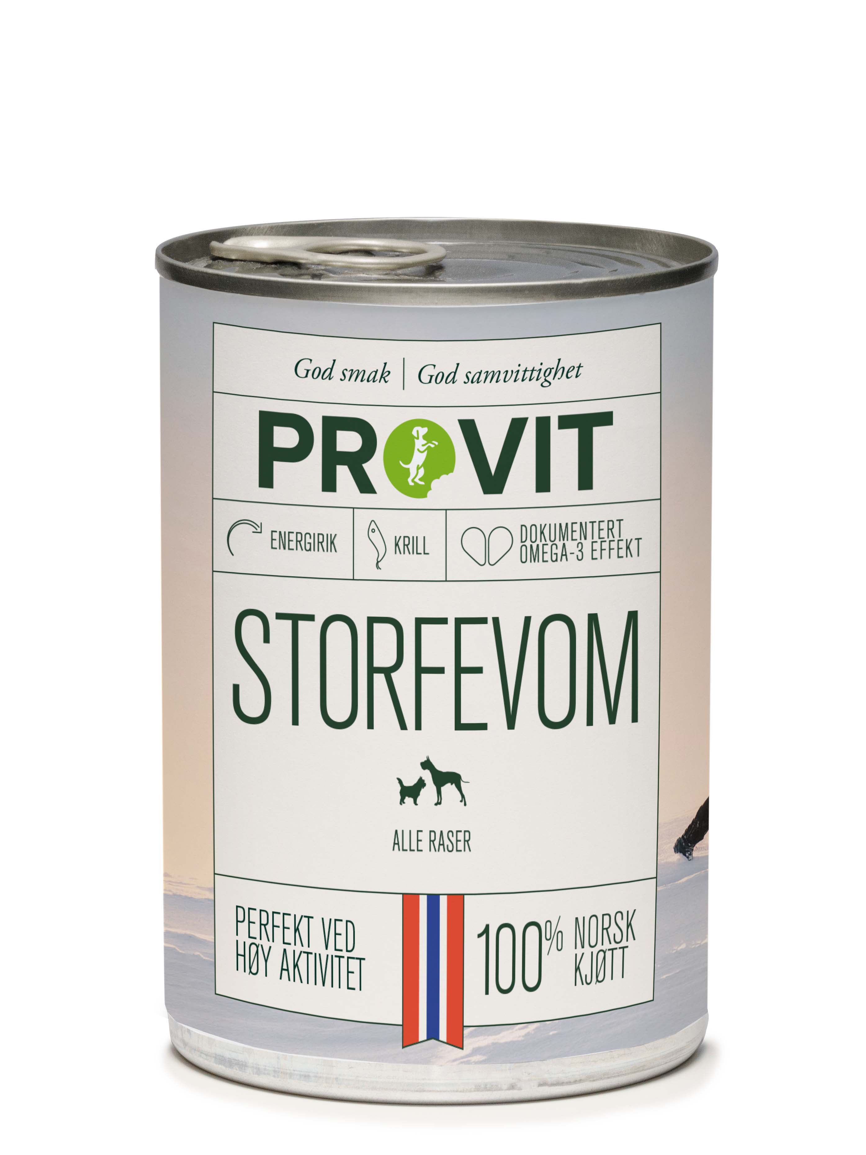 PROVIT Storfevom med krill – Energirikt våtfôr