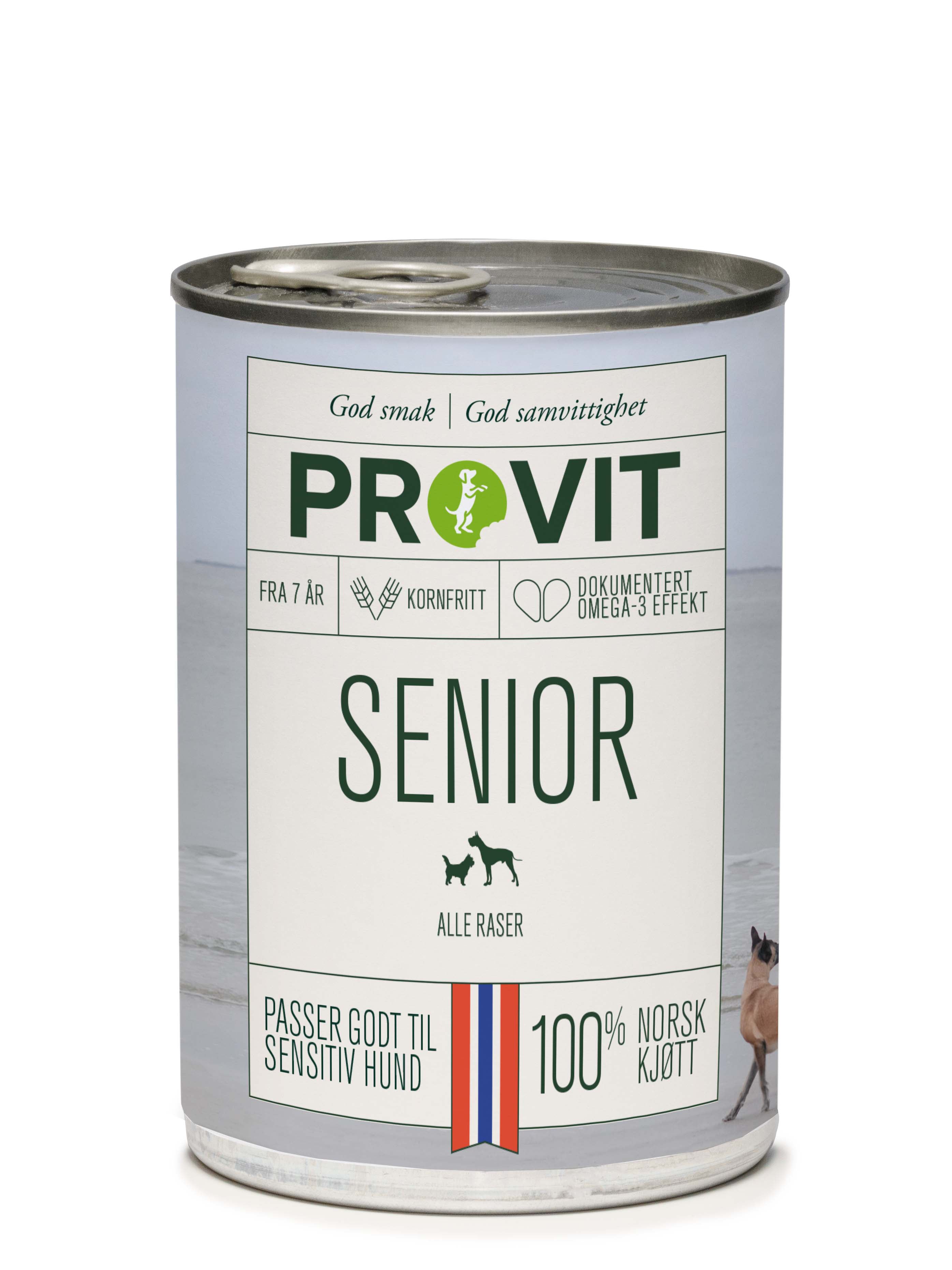 PROVIT Senior – Fullfôr våtfôr til eldre hunder