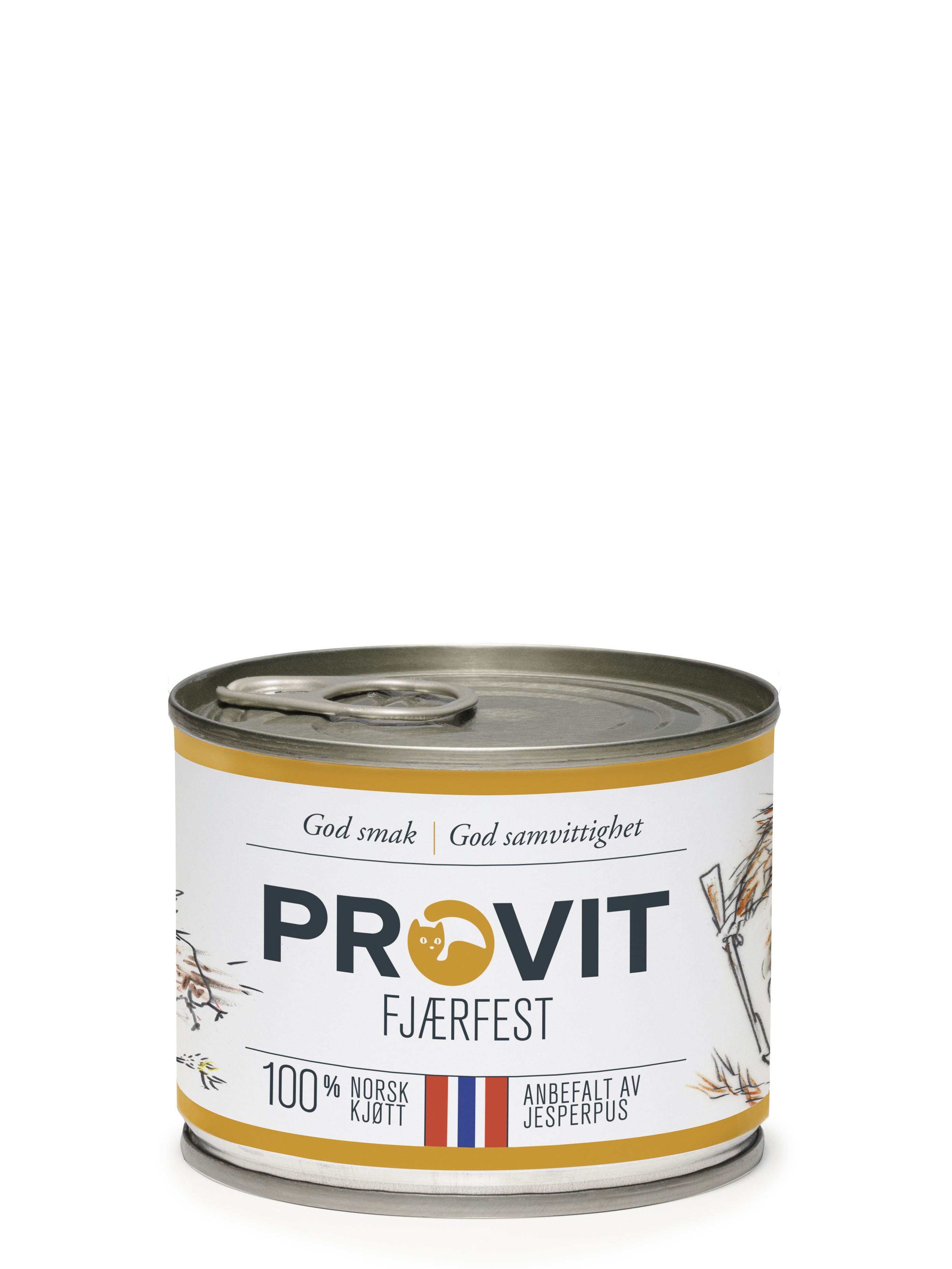 PROVIT Fjærfest – Fullfôr til katt