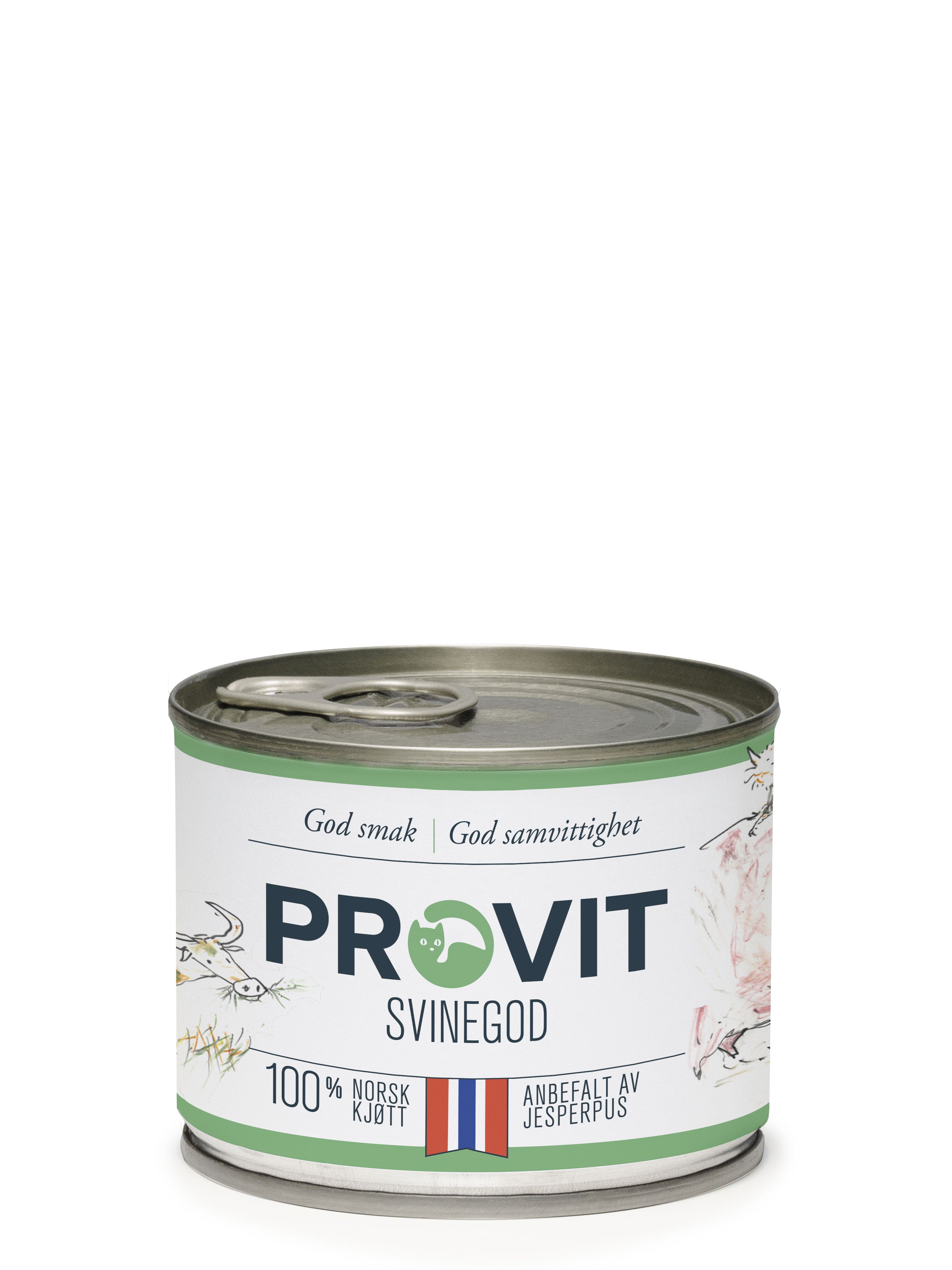 PROVIT Svinegod – Fullfôr til katt