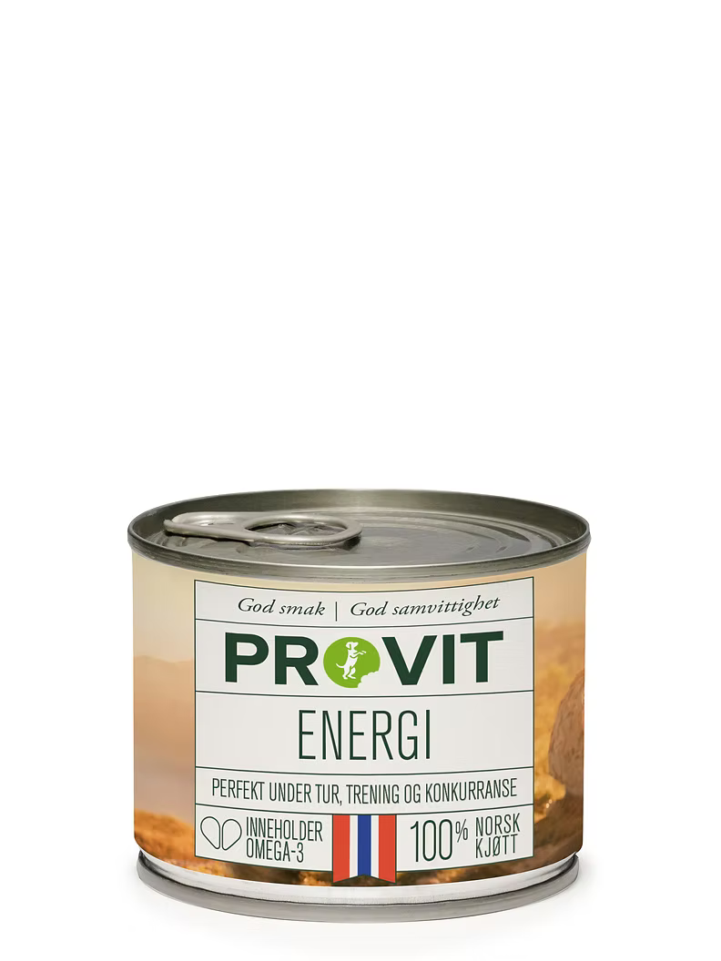 PROVIT Energi – Tilleggsfôr for aktive hunder